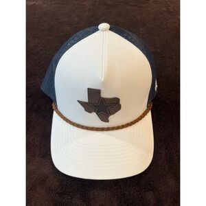 Dallas Cowboys Get Your Hooey Adjustable Hat NWOT Brown White and Blue